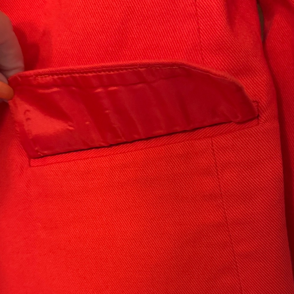 NWT J. Crew Women's Bright Red Blazer sz 10 - Picture 8 of 14